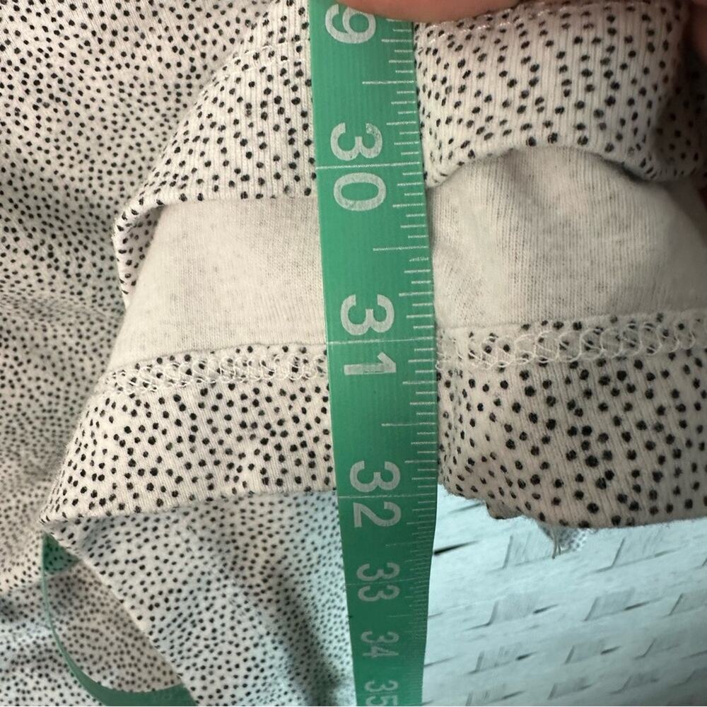 Lane Bryant long sleeve T-shirt white black dots normcore casual plus size - Picture 7 of 8
